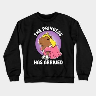 The Princess has arrived Capybara Costume Crewneck Sweatshirt